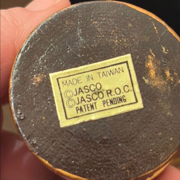 Vintage Jasco Taiwan Wooden Angel Ornament - Picture 5 of 5